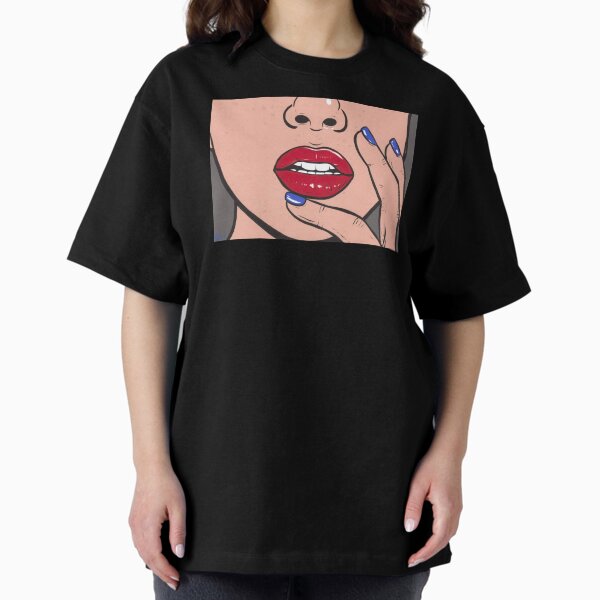 Item preview, Red Lips Comic Girl designed and sold by turddemon.
