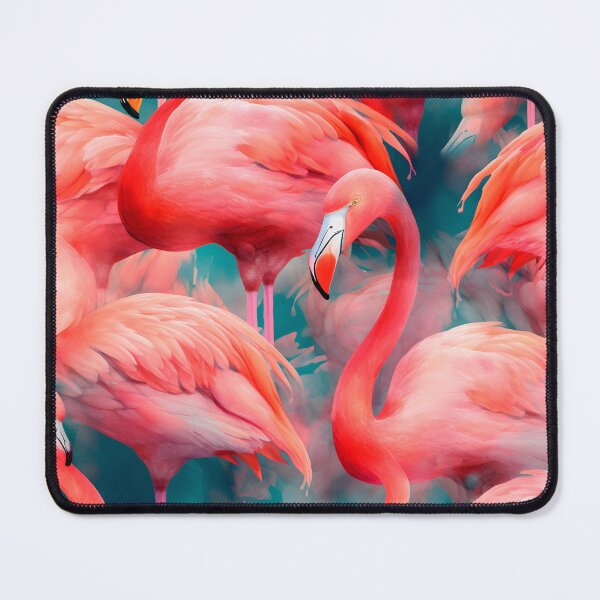 Item preview, Seamless flamingo pattern designed and sold by SeamlessGuru.