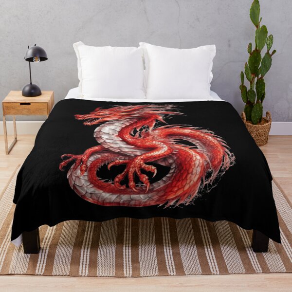 Item preview, Red dragon, mistic animal designed and sold by HarriPaloma.