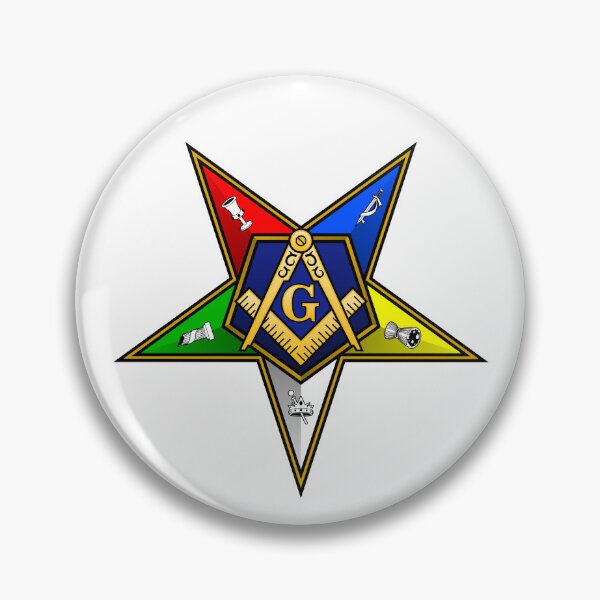 Item preview, OES Emblem Order of the Eastern Star Masonic Square & Compass designed and sold by MasterMasonMade.