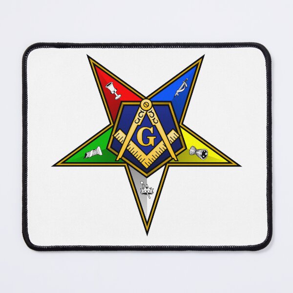 Item preview, OES Emblem Order of the Eastern Star Masonic Square & Compass designed and sold by MasterMasonMade.