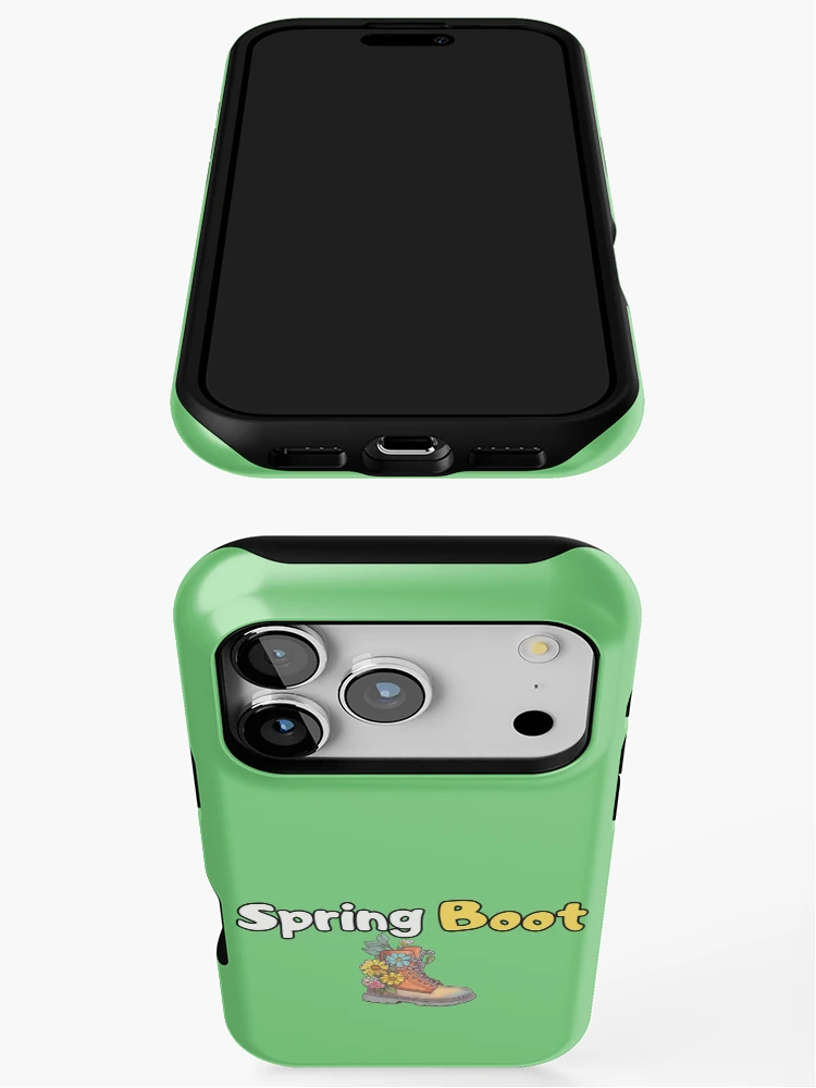 Thumbnail 3 of 4, iPhone Case, Spring Boot java environment for microservices designed and sold by mliotard.