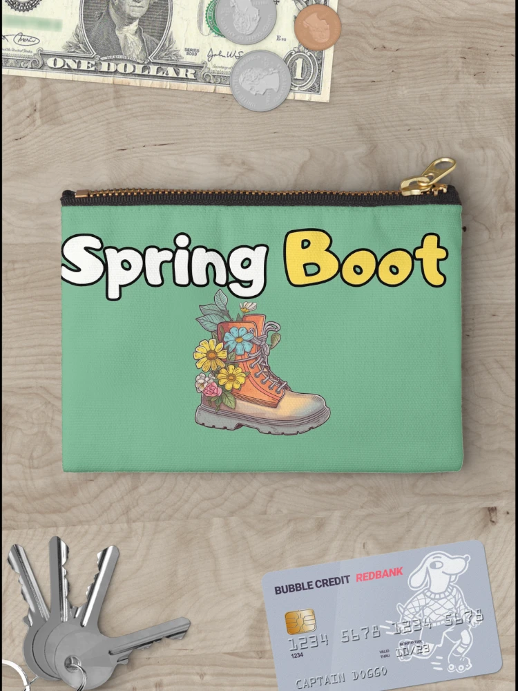 Thumbnail 3 of 4, Zipper Pouch, Spring Boot java environment for microservices designed and sold by mliotard.
