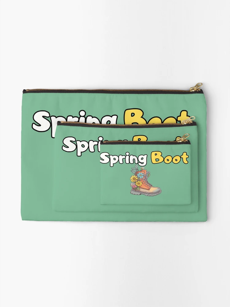 Thumbnail 2 of 4, Zipper Pouch, Spring Boot java environment for microservices designed and sold by mliotard.