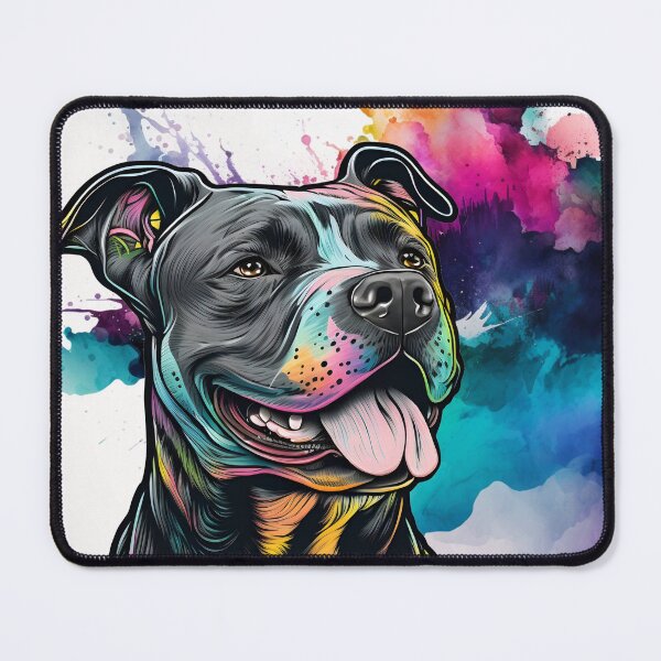 Item preview, Pitbull Watercolor designed and sold by brasandre93.