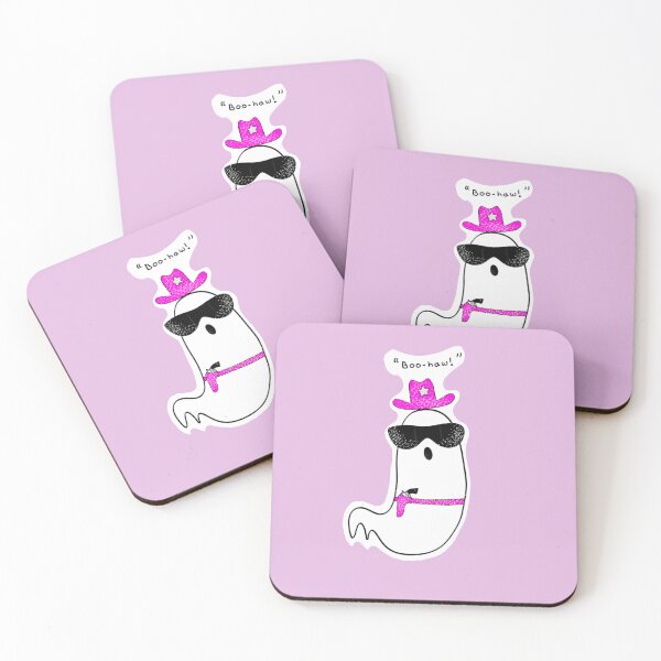 Item preview, Ghost Cowboy - Pink Glitter designed and sold by franklynfurter.
