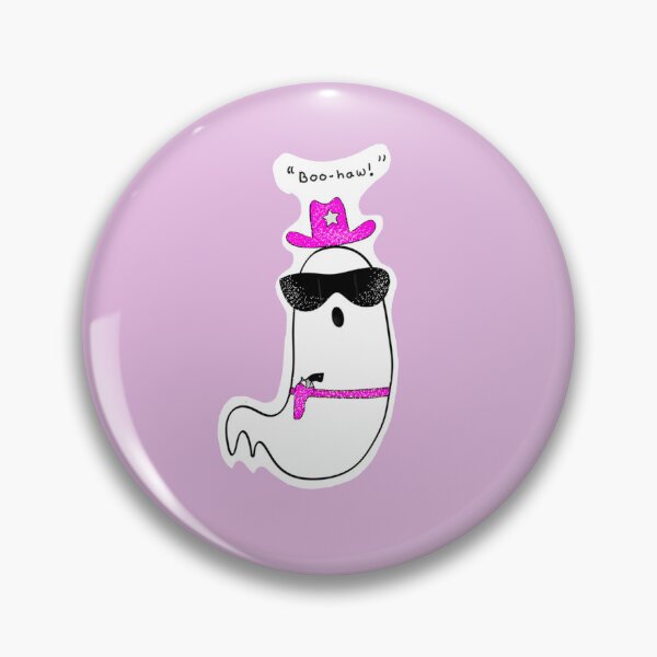 Item preview, Ghost Cowboy - Pink Glitter designed and sold by franklynfurter.