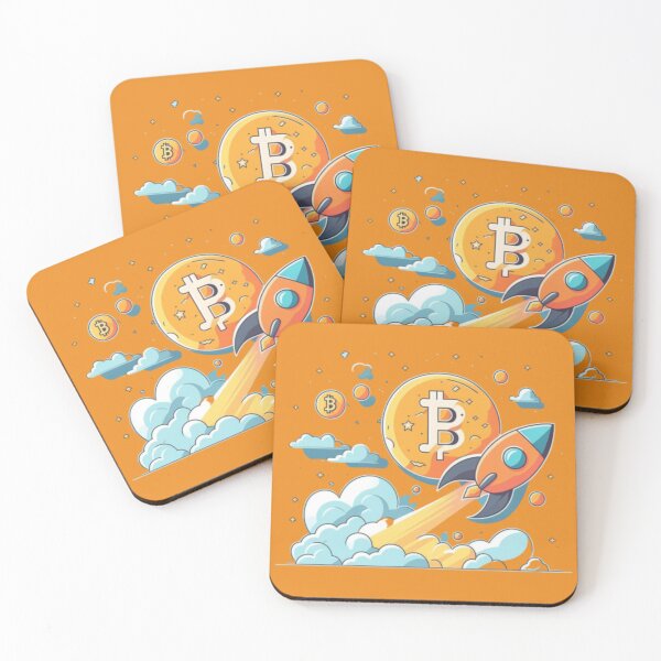Item preview, Bitcoin to the Moon designed and sold by No-No-Name.