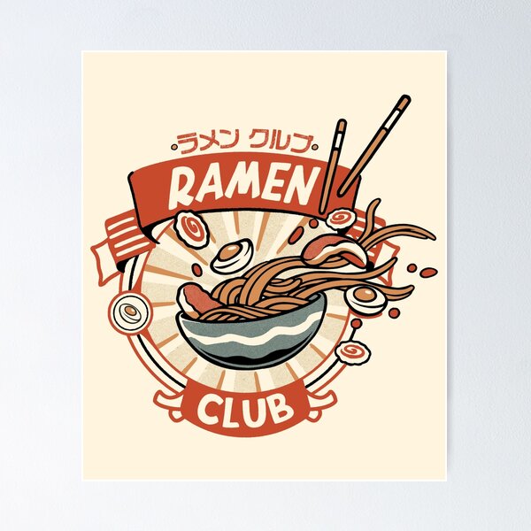 Item preview, Ramen Club  designed and sold by Ilustrata®.