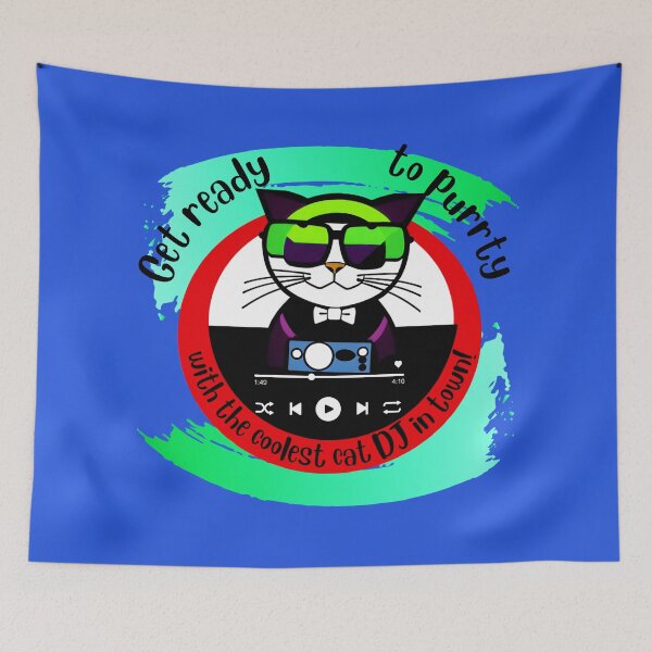 Item preview, CAT DJ designed and sold by OMdesign10.