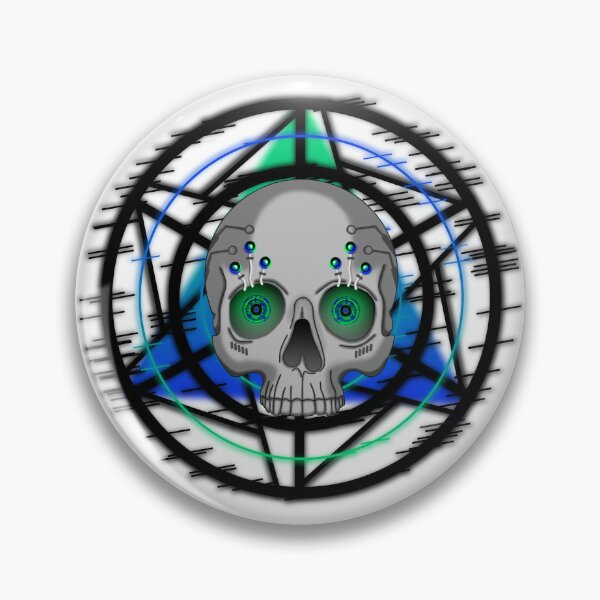 Item preview, Cyber Skull 6 designed and sold by DrowningBeauty.