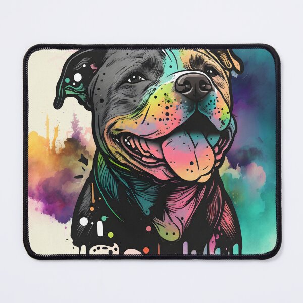 Item preview, Pitbull Watercolor designed and sold by brasandre93.