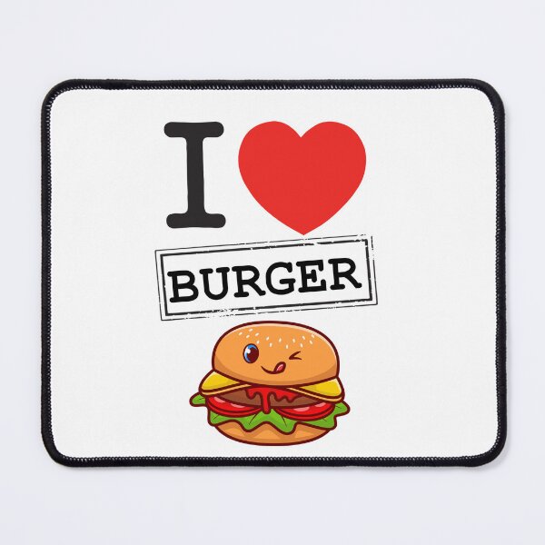 Item preview, I LOVE BURGER - Hamburger - I love the hamburger designed and sold by Casablanca shop.