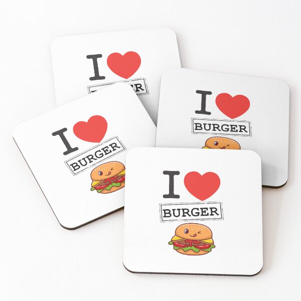 Item preview, I LOVE BURGER - Hamburger - I love the hamburger designed and sold by Casablanca shop.