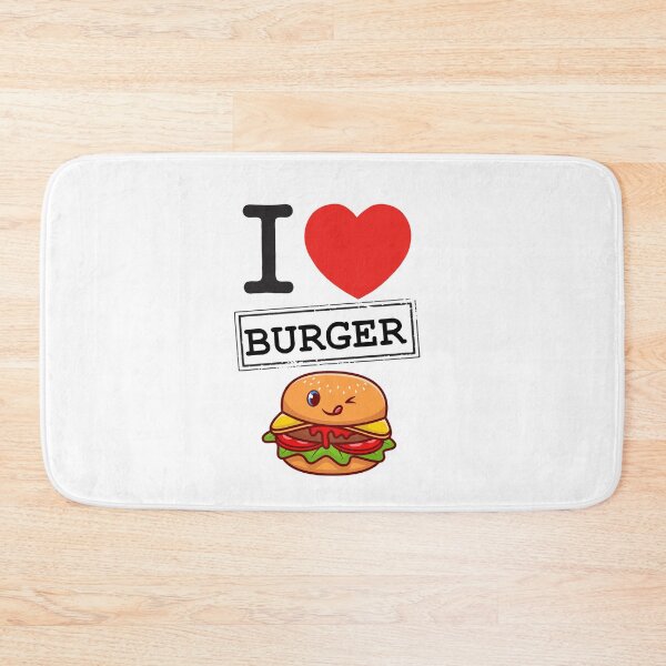 Item preview, I LOVE BURGER - Hamburger - I love the hamburger designed and sold by Casablanca shop.