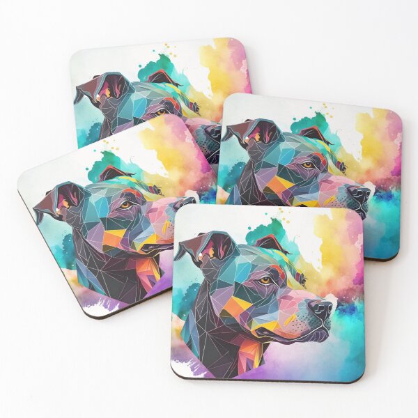 Item preview, Pitbull Watercolor designed and sold by brasandre93.