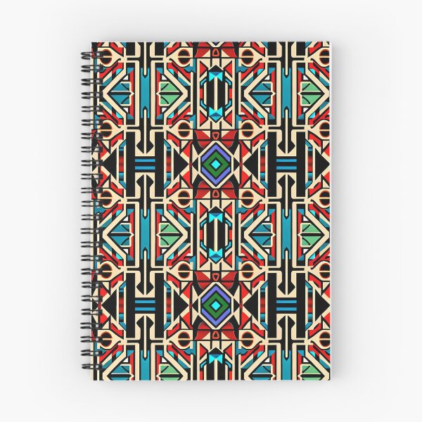 Item preview, Estampado africano kente geométrico estilo azteca designed and sold by Hack3rRunway.