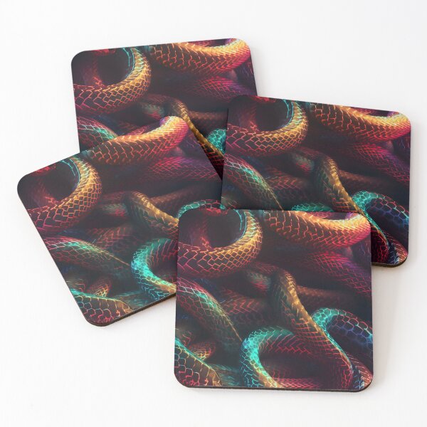 Item preview, Colorful Snake designed and sold by RoosterRoots.