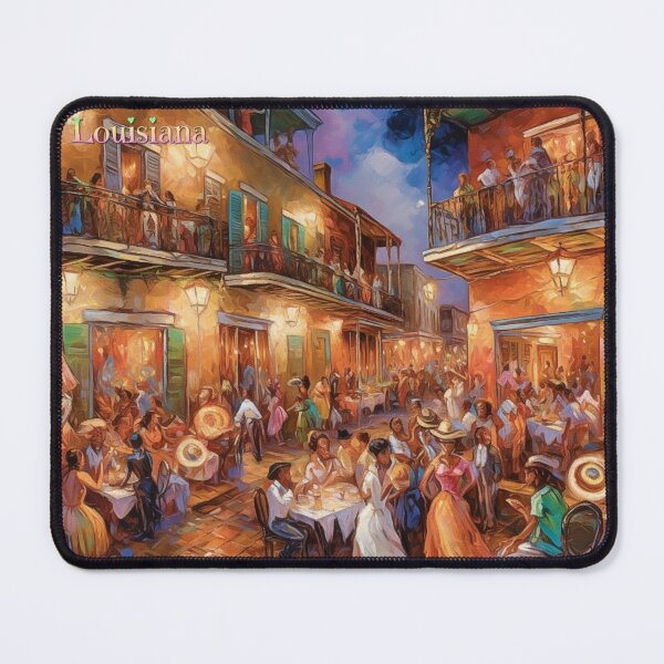 Item preview, French Quarter - NOLA - Dinner at night outside designed and sold by stevepmp.