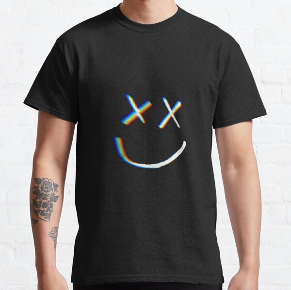 Sonrisa de Rainbow Little X Camiseta clásica