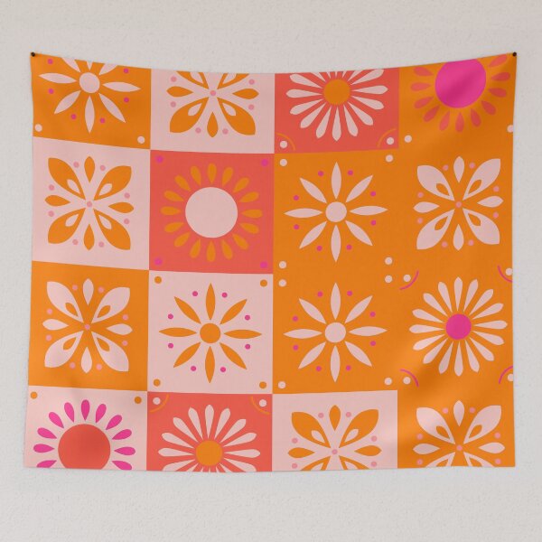 Item preview, Portuguese tiles in vibrant colors designed and sold by BlueLela.