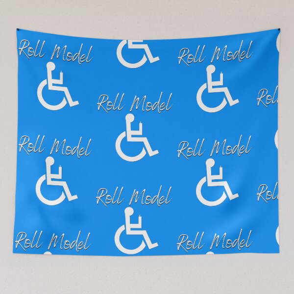 Item preview, Funny Wheelchair Disability Humor Roll Model designed and sold by ttuniques.