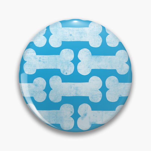 Item preview, Dog bones - Dog lover - dog treats - blue designed and sold by littlearrow.