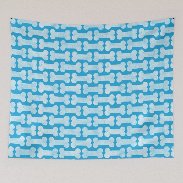 Item preview, Dog bones - Dog lover - dog treats - blue designed and sold by littlearrow.