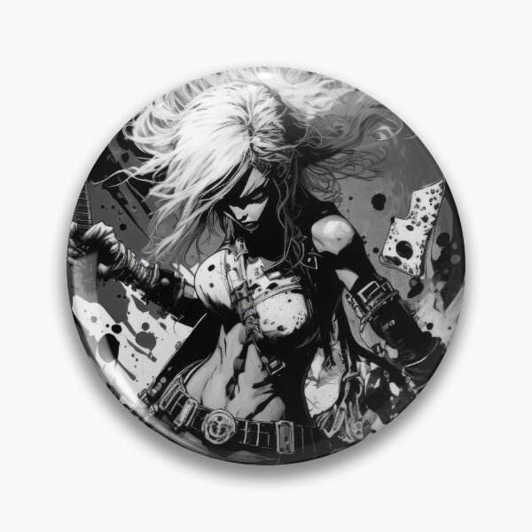 Item preview, ROCKER GIRL LEATHER SUIT SPLASH ELECTRIC GUITAR DESTROYER designed and sold by ogirdorgraphics.