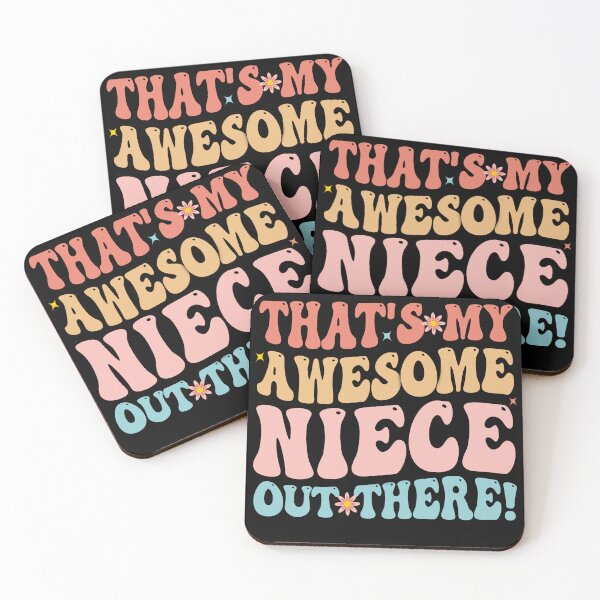 Item preview, That's My Awesome Niece Out There Funny Retro Groovy designed and sold by dbreeze10.