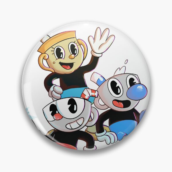 Item preview, Cuphead, Mugman, and Ms. Chalice designed and sold by AnxiousTrashArt.