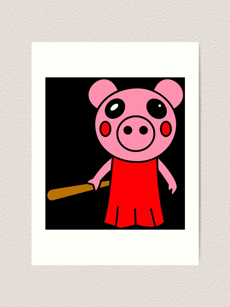 Piggy Roblox with Mantra: Eat, Sleep, Roblox, Repeat Art Print for Sale by  whatcryptodo