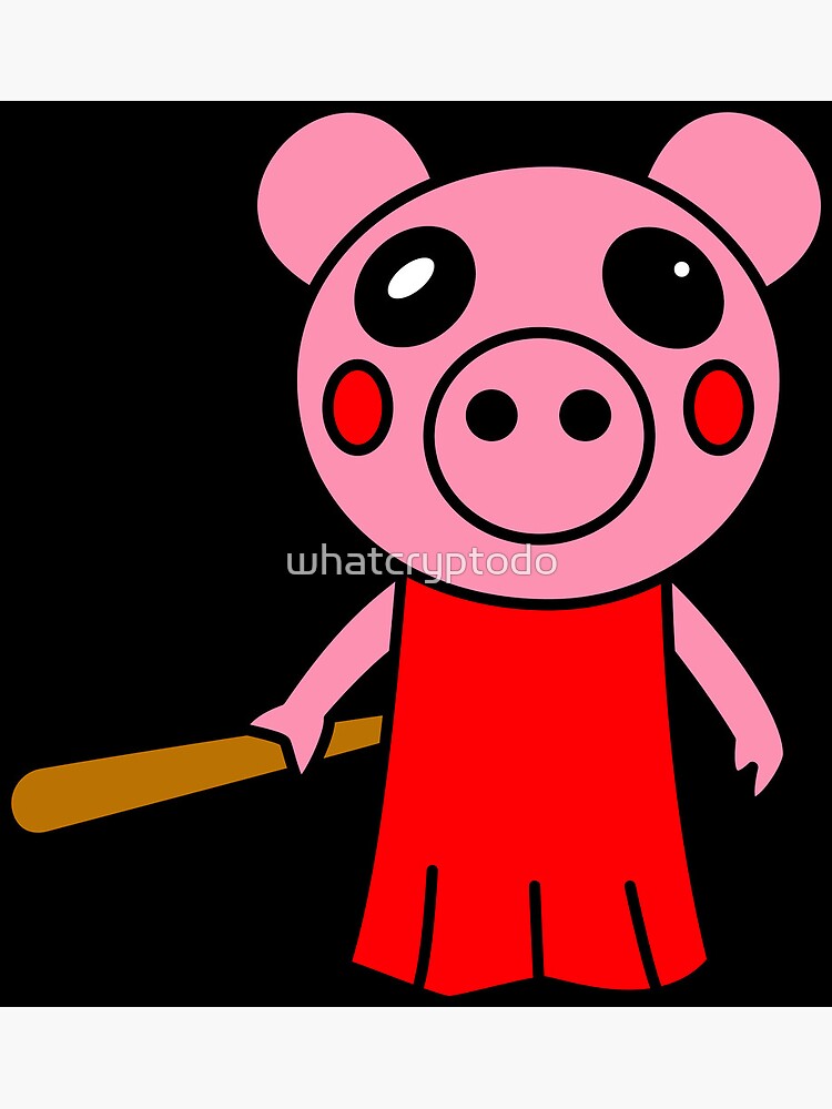 Piggy Roblox with Mantra: Eat, Sleep, Roblox, Repeat Photographic Print  for Sale by whatcryptodo