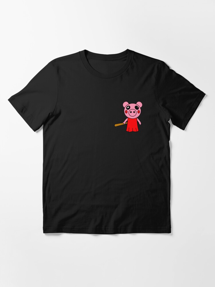 Camiseta Preta Roblox Piggy