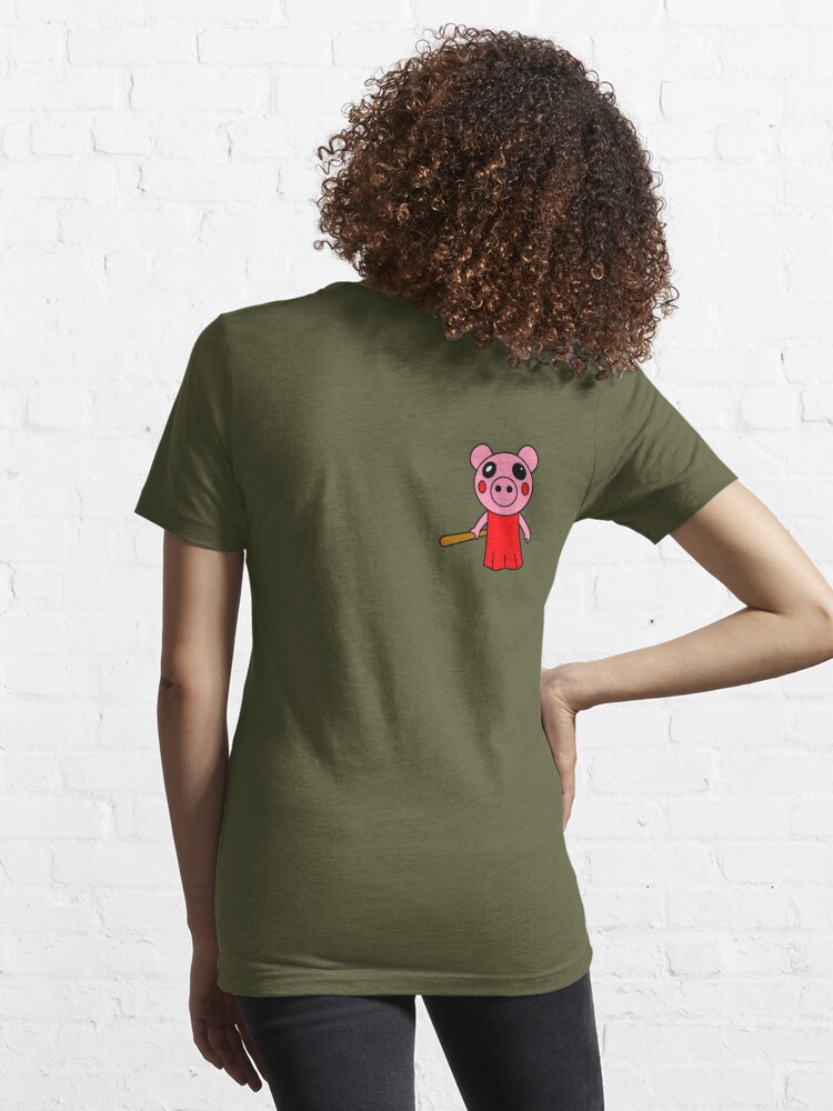 Camiseta Preta Roblox Piggy