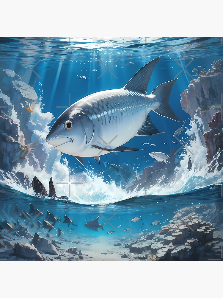 Majestic Pelagic Fish Adventure - Enchanting Underwater Fantasy