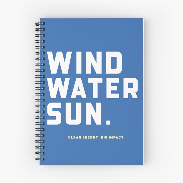 Item preview, Wind, Water, and Sun: Clean Energy, Big Impact designed and sold by Winter--Flowers.