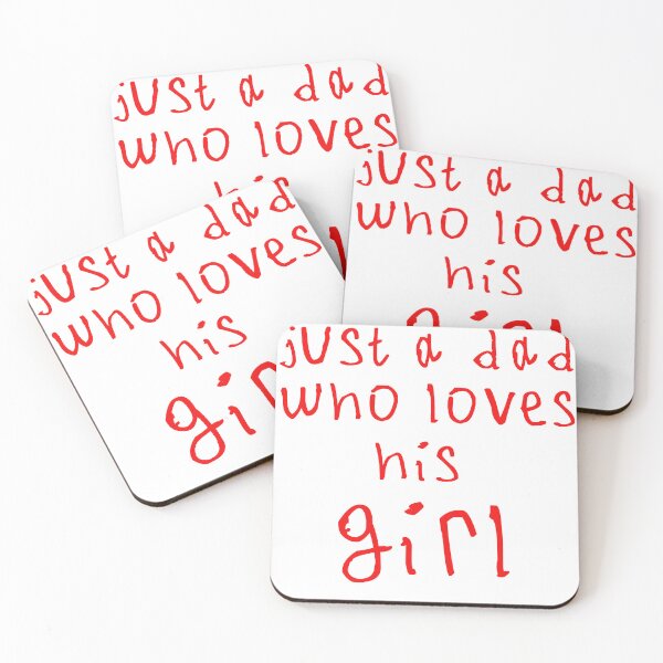 Item preview, Just a dad who loves his girl designed and sold by kinpirks.