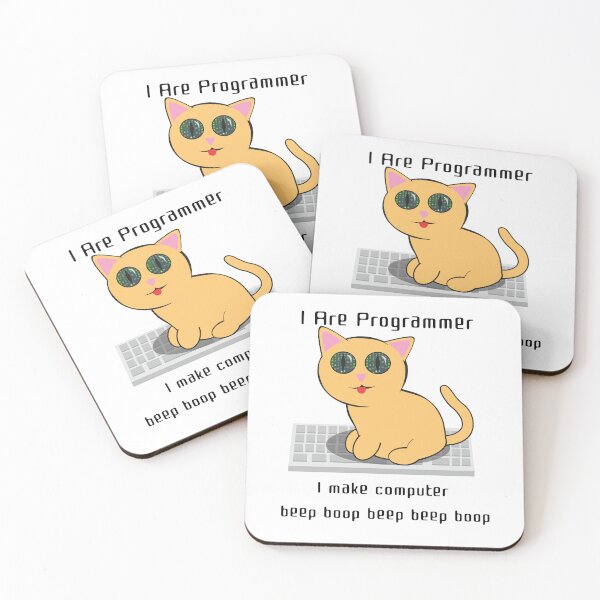 Item preview, Programmer Cat designed and sold by Batmantis275.