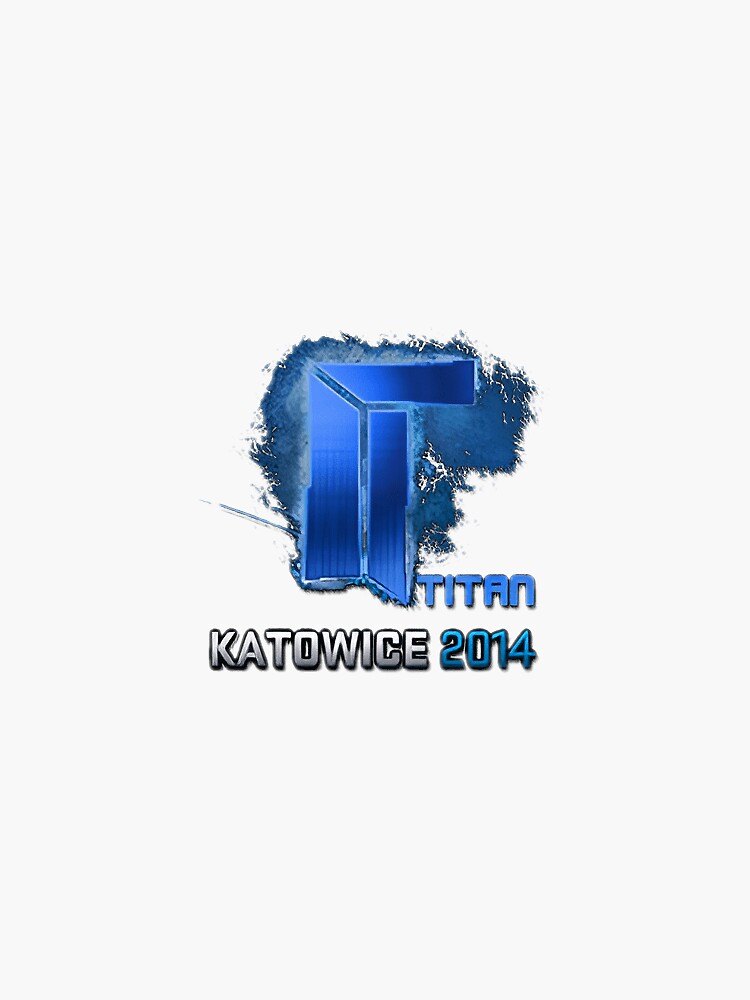 csgo esports titan holo Katowice 2014 sticker Sticker