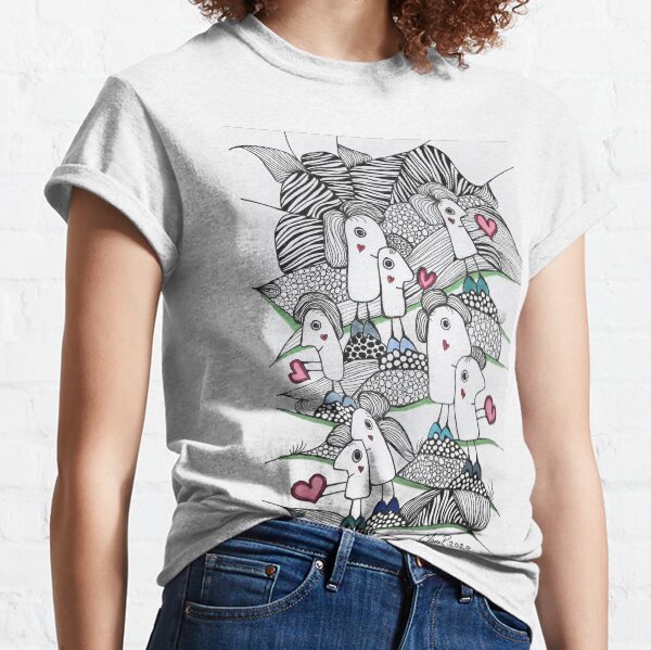 Les petits coeurs T-shirt classique
