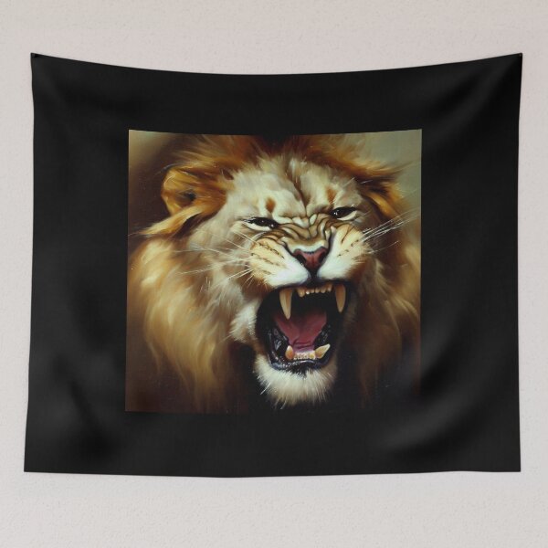 Item preview, Lion (9) Wild Cat  designed and sold by CrankyOldDude.