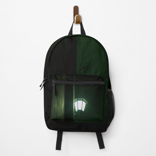 Item preview, Scary lamp at night emitting green light. Digital color photography. designed and sold by nachodramis.