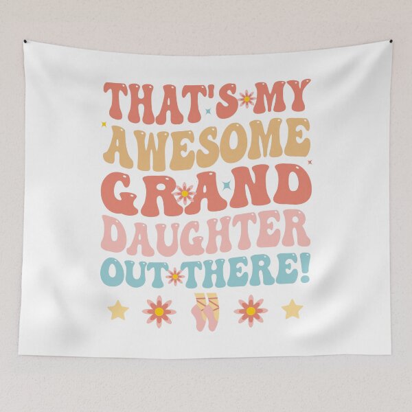 Item preview, That's My Awesome Granddaughter Out There Funny Retro Ballet designed and sold by dbreeze10.