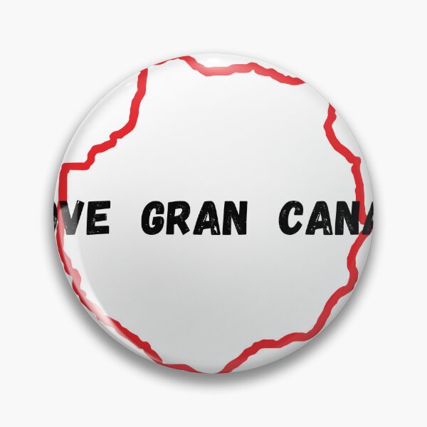 Item preview, Red-coloured contour of island of Gran Canaria with the inscription 'I love Gran Canaria' designed and sold by coffeeflavour.