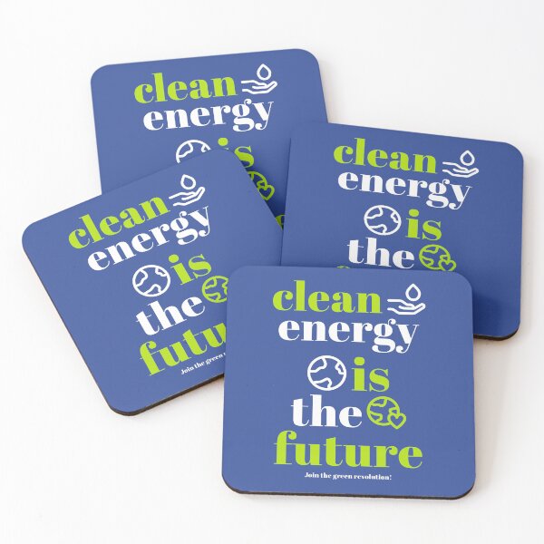 Item preview, Clean Energy is the Future Green Design designed and sold by Winter--Flowers.