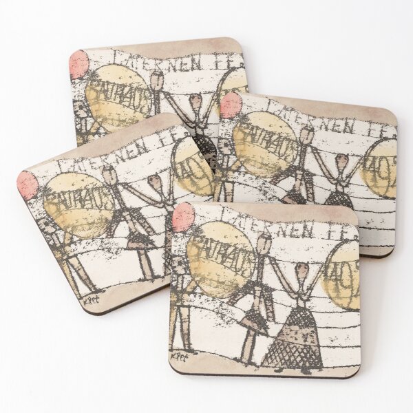 Item preview, Paul Klee's Postcard  designed and sold by BossyCatHome.