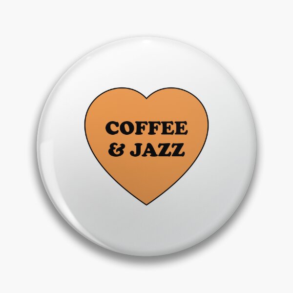 Artikelvorschau, Kaffee und Jazz - Herzmusiker entworfen und verkauft von Inspirationmotivation.