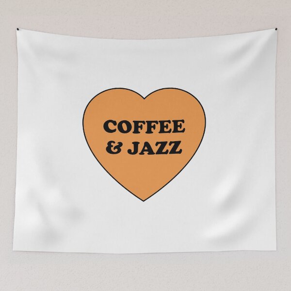 Item preview, Coffee and Jazz -  heart musicians  designed and sold by Inspirationmotivation.