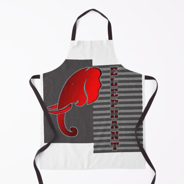 Item preview, Elephant's head on black wall designed and sold by Bigrow.